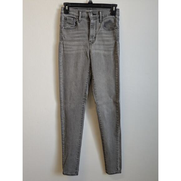 Levi’s Women's Mile High Super Skinny Jeans Strech Gray Wash Size 26 - Picture 2 of 16